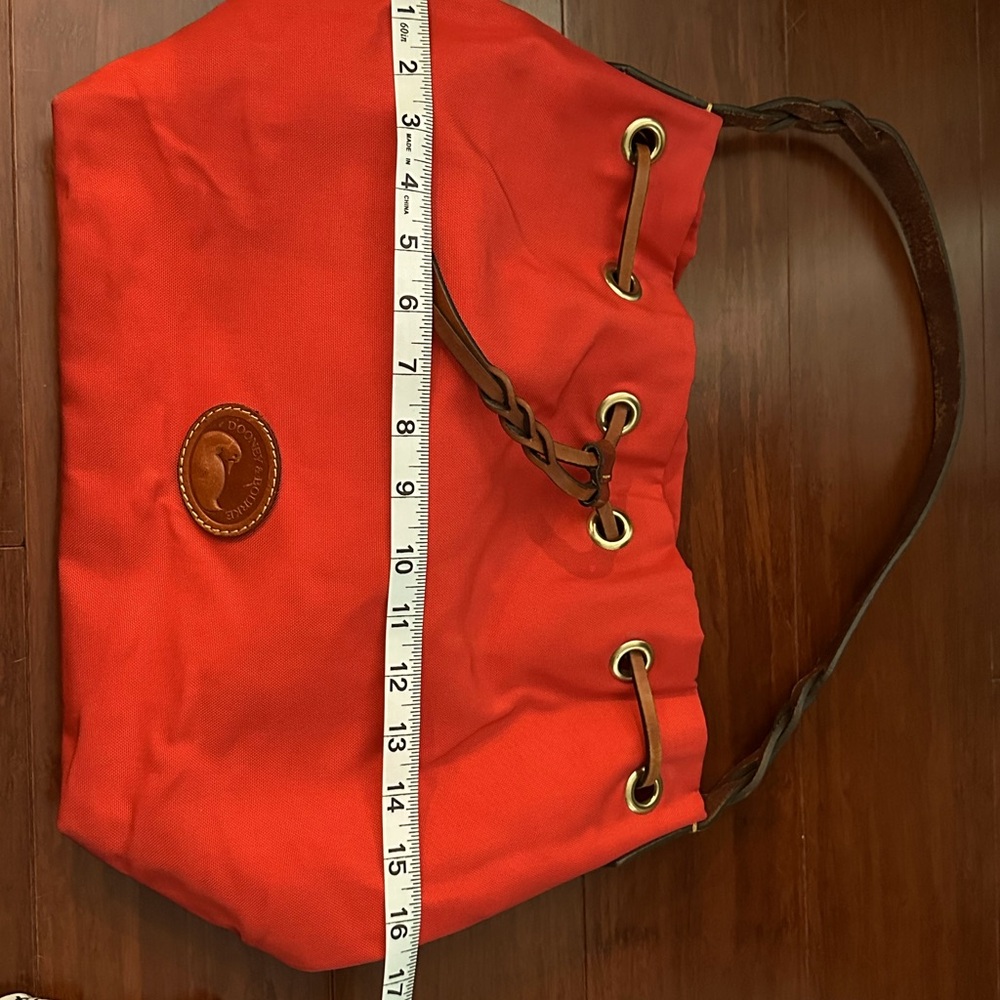 Red Drawstring Women's Bag - Picture 11 of 15